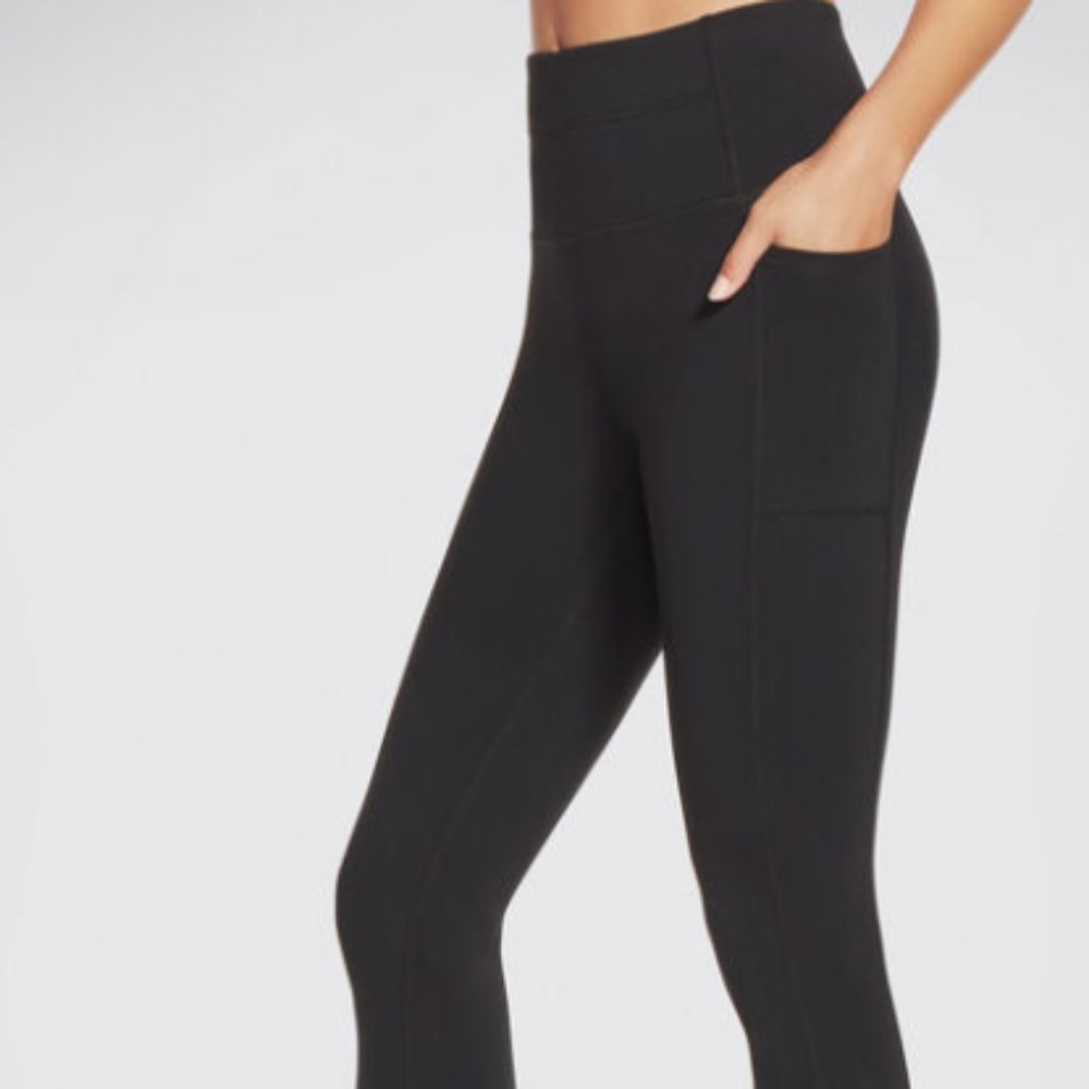 Pact Leggings Pocket Herringbone Pattern